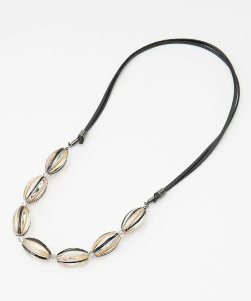 Leilian PLUS HOUSE / レリアンプラスハウス ネックレス・ペンダント・チョーカー | 大ぶりビーズネックレス | 詳細1