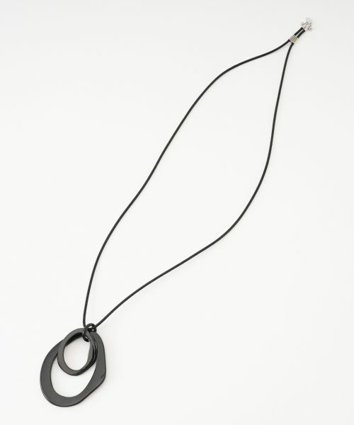 Leilian PLUS HOUSE / レリアンプラスハウス ネックレス・ペンダント・チョーカー | 2フープペンダント | 詳細1