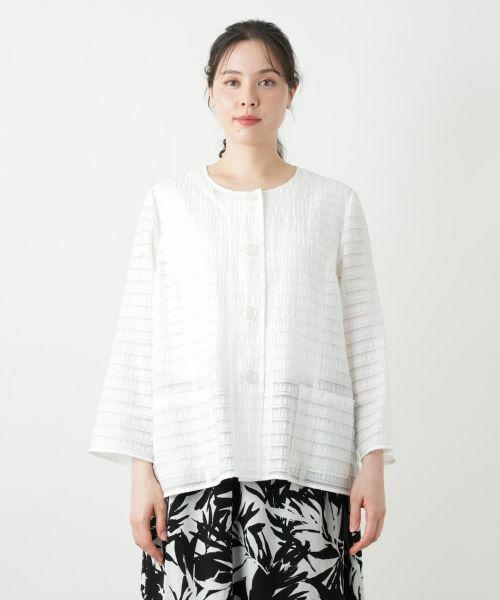 Leilian PLUS HOUSE / レリアンプラスハウス テーラードジャケット | ノーカラージャケット | 詳細7