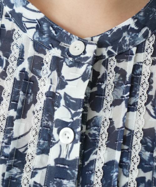 Leilian PLUS HOUSE / レリアンプラスハウス シャツ・ブラウス | バンドカラーブラウス | 詳細11