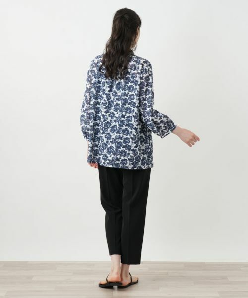 Leilian PLUS HOUSE / レリアンプラスハウス シャツ・ブラウス | バンドカラーブラウス | 詳細3