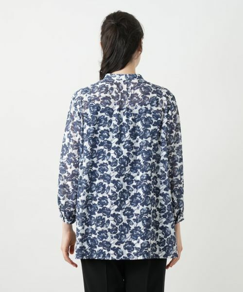 Leilian PLUS HOUSE / レリアンプラスハウス シャツ・ブラウス | バンドカラーブラウス | 詳細6