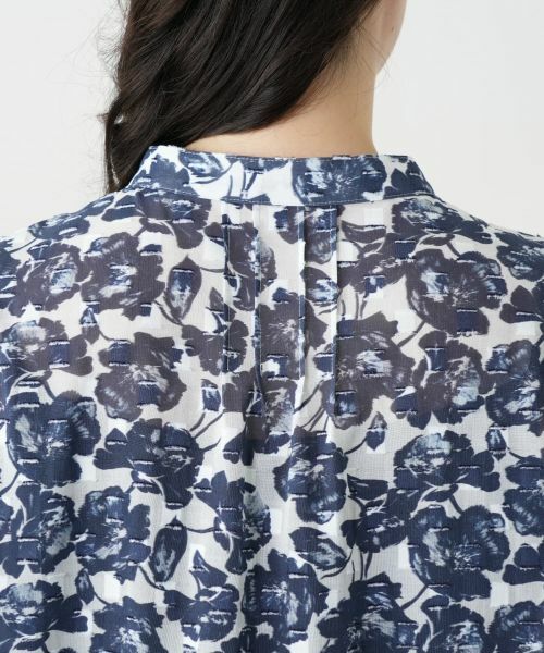 Leilian PLUS HOUSE / レリアンプラスハウス シャツ・ブラウス | バンドカラーブラウス | 詳細8