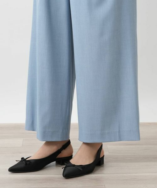 Leilian PLUS HOUSE / レリアンプラスハウス その他パンツ | タックワイドパンツ | 詳細13