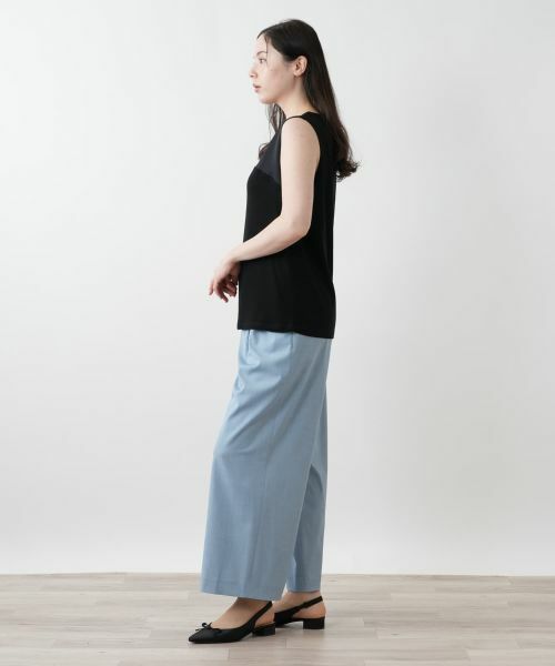 Leilian PLUS HOUSE / レリアンプラスハウス その他パンツ | タックワイドパンツ | 詳細5