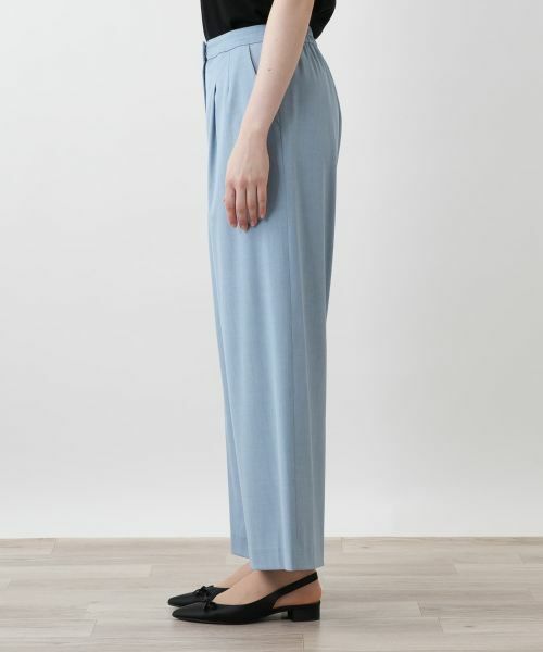Leilian PLUS HOUSE / レリアンプラスハウス その他パンツ | タックワイドパンツ | 詳細8
