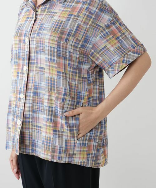 Leilian PLUS HOUSE / レリアンプラスハウス シャツ・ブラウス | チェックシャツブラウス | 詳細11