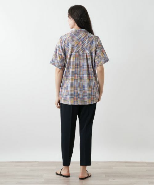 Leilian PLUS HOUSE / レリアンプラスハウス シャツ・ブラウス | チェックシャツブラウス | 詳細3