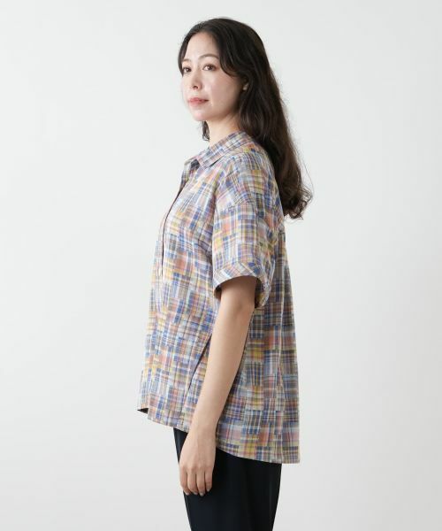 Leilian PLUS HOUSE / レリアンプラスハウス シャツ・ブラウス | チェックシャツブラウス | 詳細5