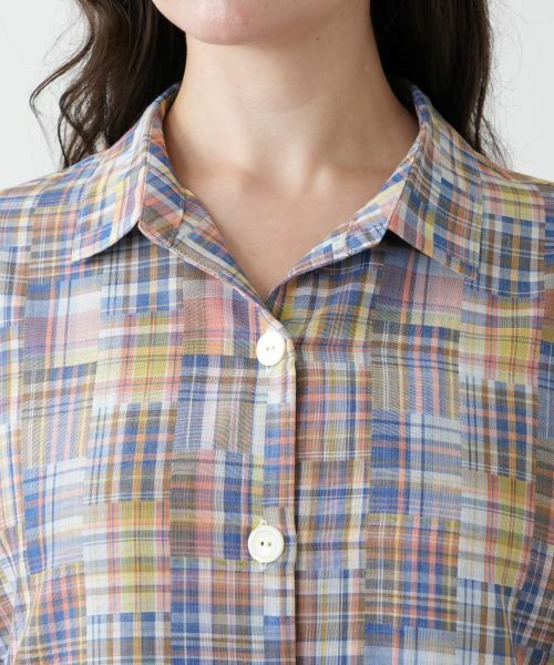 Leilian PLUS HOUSE / レリアンプラスハウス シャツ・ブラウス | チェックシャツブラウス | 詳細7