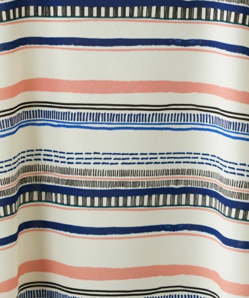 Leilian PLUS HOUSE / レリアンプラスハウス カットソー | マルチボーダーカットソー | 詳細11