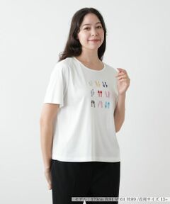 Leilian PLUS HOUSE / レリアンプラスハウス スクエアネックＴシャツ スクエアネックTシャツ|レリアン プラスハウス | レリアン公式