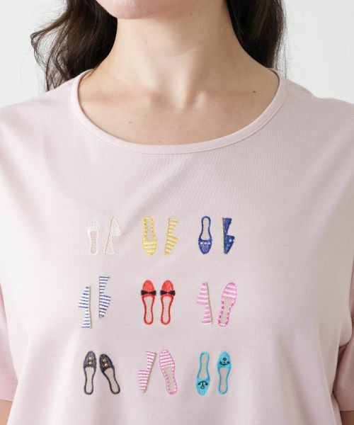 Leilian PLUS HOUSE / レリアンプラスハウス Tシャツ | 刺繍カットソー | 詳細10