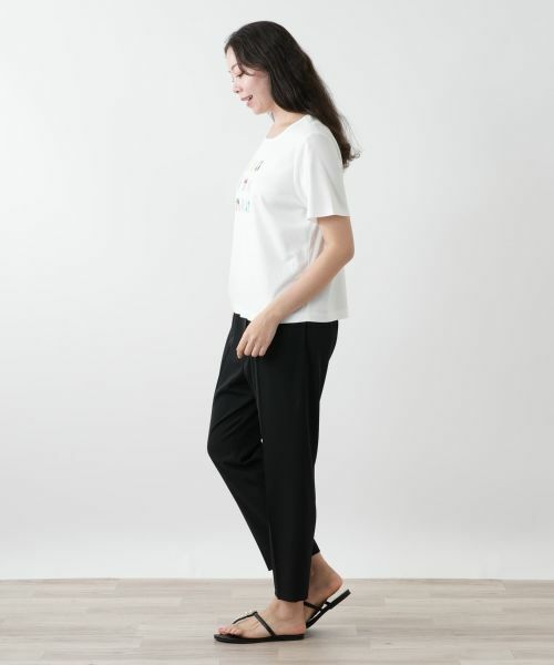 Leilian PLUS HOUSE / レリアンプラスハウス Tシャツ | 刺繍カットソー | 詳細2