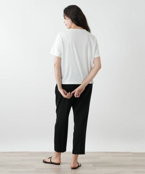 Leilian PLUS HOUSE / レリアンプラスハウス Tシャツ | 刺繍カットソー | 詳細3