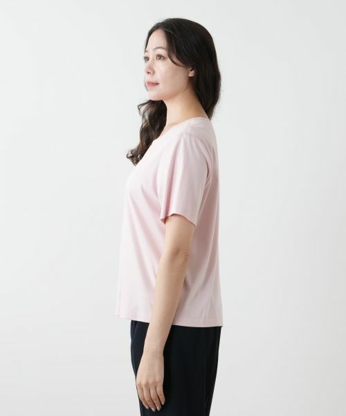 セール】 刺繍カットソー （Tシャツ）｜Leilian PLUS HOUSE