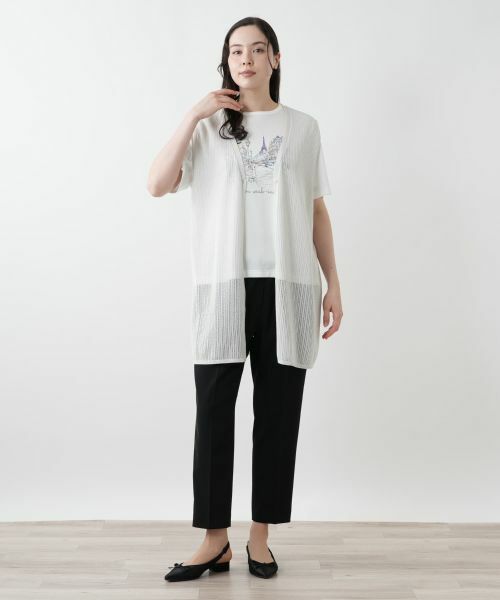 Leilian PLUS HOUSE / レリアンプラスハウス テーラードジャケット | ニットベスト | 詳細1