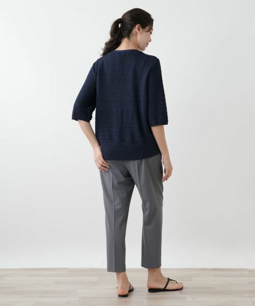 Leilian PLUS HOUSE / レリアンプラスハウス カーディガン・ボレロ | 七分袖カーディガン | 詳細3