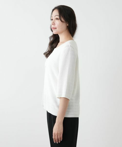 Leilian PLUS HOUSE / レリアンプラスハウス カーディガン・ボレロ | 七分袖カーディガン | 詳細8