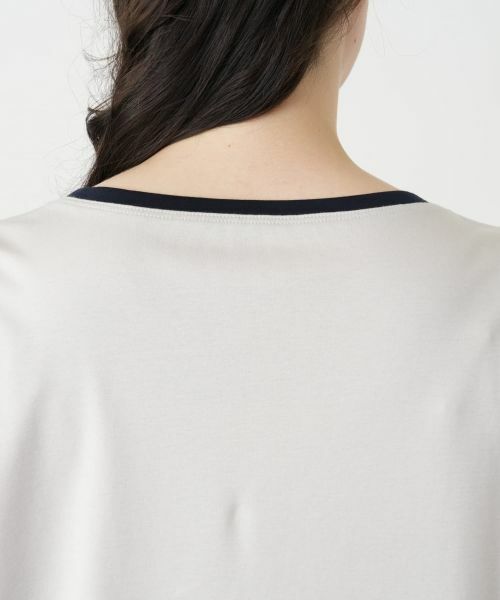 Leilian PLUS HOUSE / レリアンプラスハウス カットソー | スパンコール刺繍カットソー | 詳細12