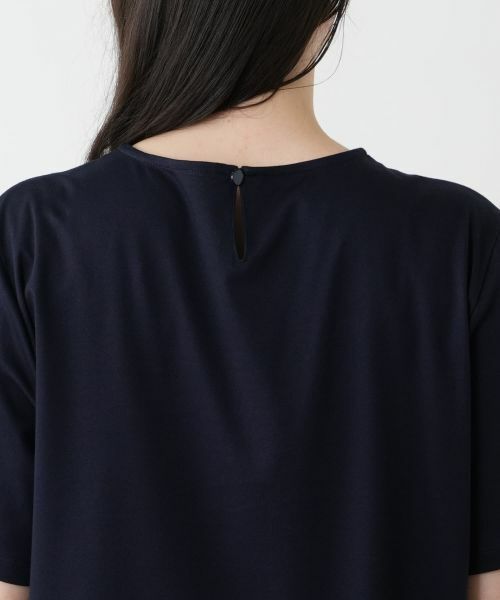 Leilian PLUS HOUSE / レリアンプラスハウス カットソー | 刺繍クルーネックカットソー | 詳細11