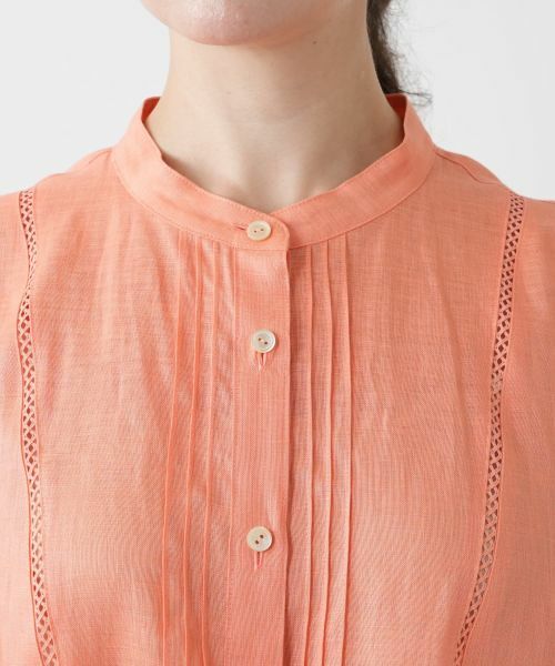 Leilian PLUS HOUSE / レリアンプラスハウス シャツ・ブラウス | バンドカラーブラウス | 詳細10