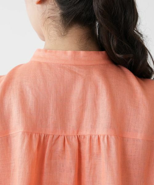 Leilian PLUS HOUSE / レリアンプラスハウス シャツ・ブラウス | バンドカラーブラウス | 詳細11