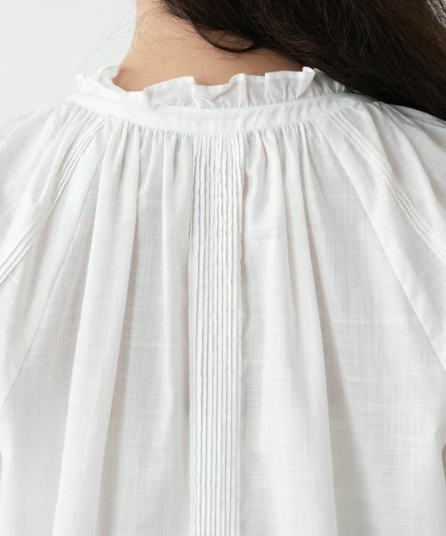 Leilian PLUS HOUSE / レリアンプラスハウス シャツ・ブラウス | 刺繍フレアスリーブブラウス【Leilian WHITE LABEL】 | 詳細11