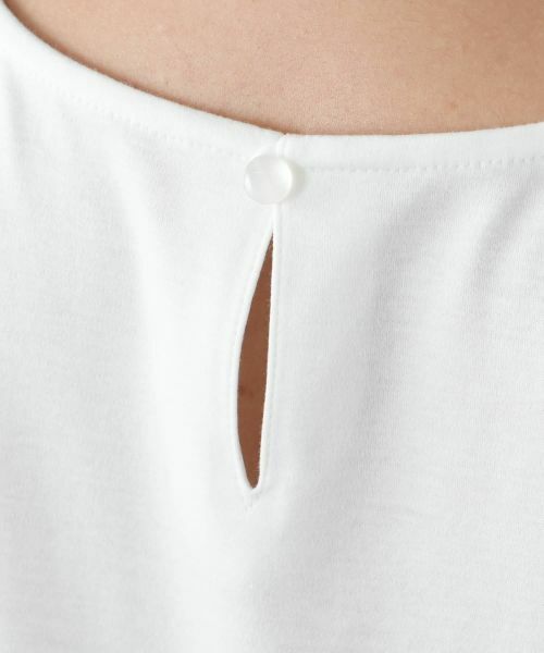 Leilian PLUS HOUSE / レリアンプラスハウス Tシャツ | 刺繍カットソー【Leilian WHITE LABEL】 | 詳細14