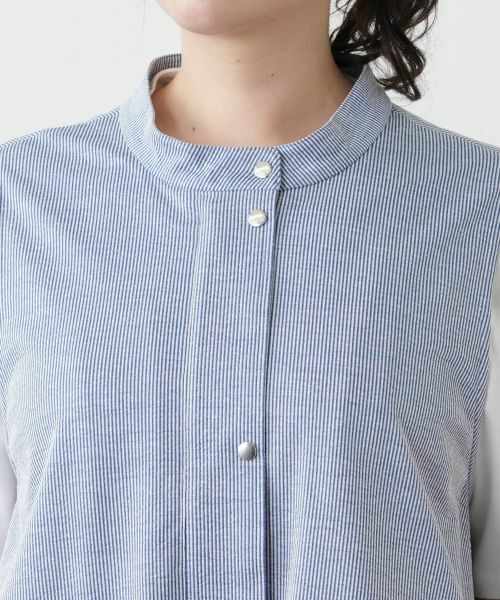 Leilian PLUS HOUSE / レリアンプラスハウス テーラードジャケット | スタンドカラーベスト【Leilian WHITE LABEL】 | 詳細11