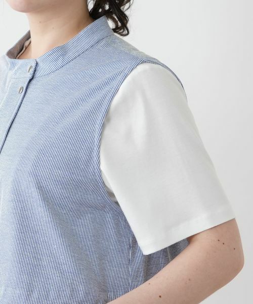 Leilian PLUS HOUSE / レリアンプラスハウス テーラードジャケット | スタンドカラーベスト【Leilian WHITE LABEL】 | 詳細14