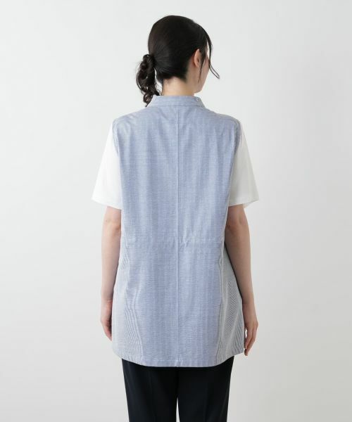 Leilian PLUS HOUSE / レリアンプラスハウス テーラードジャケット | スタンドカラーベスト【Leilian WHITE LABEL】 | 詳細9