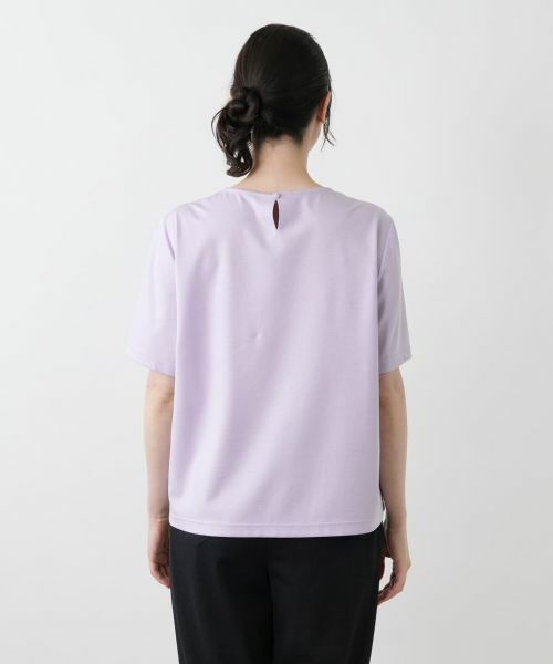 Leilian PLUS HOUSE / レリアンプラスハウス カットソー | 刺繍クルーネックカットソー【Leilian WHITE LABEL】 | 詳細15