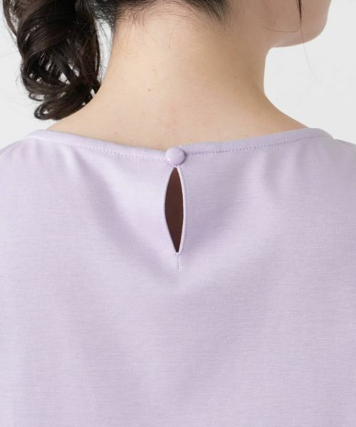 Leilian PLUS HOUSE / レリアンプラスハウス カットソー | 刺繍クルーネックカットソー【Leilian WHITE LABEL】 | 詳細18