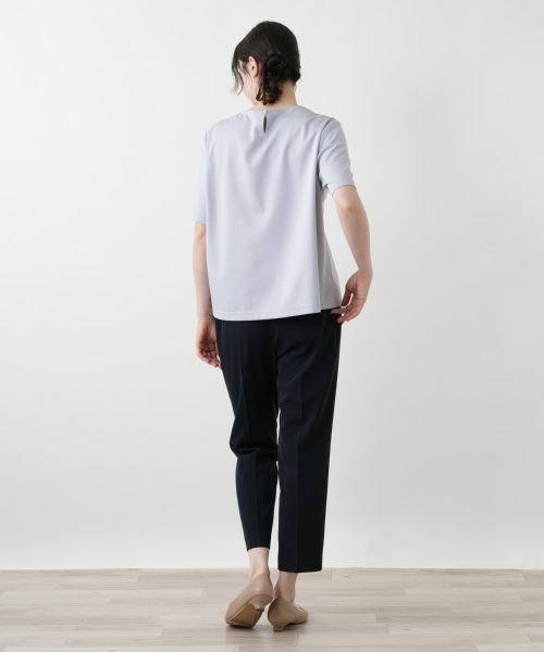 Leilian PLUS HOUSE / レリアンプラスハウス カットソー | 刺繍クルーネックカットソー【Leilian WHITE LABEL】 | 詳細6