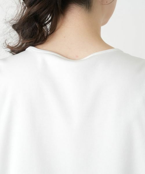 Leilian PLUS HOUSE / レリアンプラスハウス カットソー | 刺繍クルーネックカットソー【Leilian WHITE LABEL】 | 詳細14