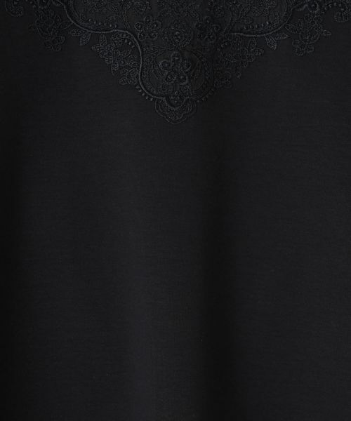 Leilian PLUS HOUSE / レリアンプラスハウス カットソー | 刺繍クルーネックカットソー【Leilian WHITE LABEL】 | 詳細20