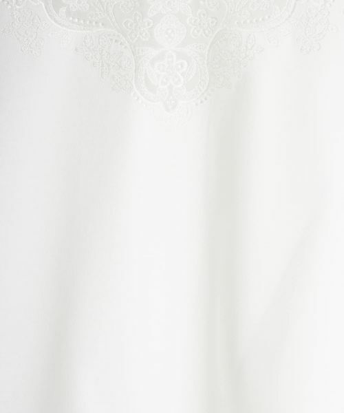 Leilian PLUS HOUSE / レリアンプラスハウス カットソー | 刺繍クルーネックカットソー【Leilian WHITE LABEL】 | 詳細22