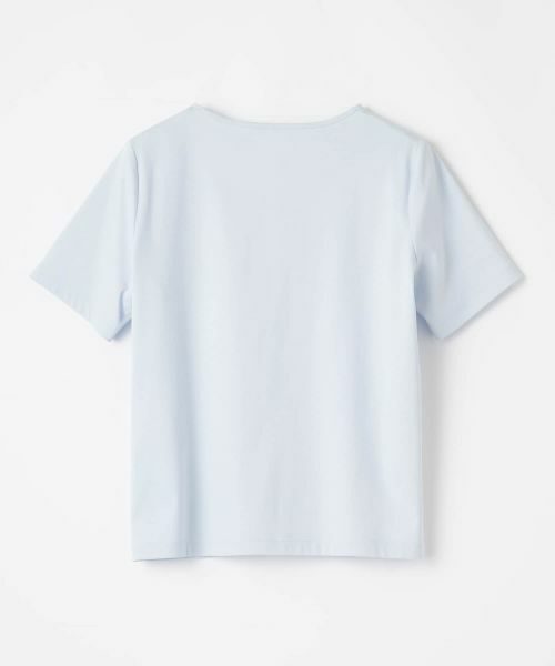 Leilian PLUS HOUSE / レリアンプラスハウス カットソー | 刺繍クルーネックカットソー【Leilian WHITE LABEL】 | 詳細24