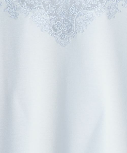 Leilian PLUS HOUSE / レリアンプラスハウス カットソー | 刺繍クルーネックカットソー【Leilian WHITE LABEL】 | 詳細26