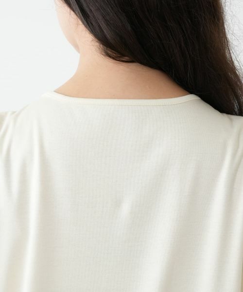 Leilian PLUS HOUSE / レリアンプラスハウス カットソー | レース切替カットソー【Leilian WHITE LABEL】 | 詳細14