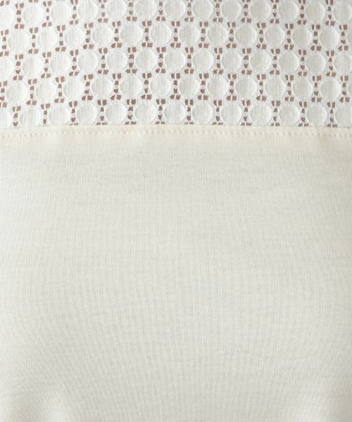 Leilian PLUS HOUSE / レリアンプラスハウス カットソー | レース切替カットソー【Leilian WHITE LABEL】 | 詳細17