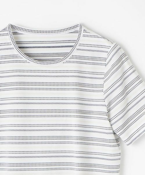 Leilian PLUS HOUSE / レリアンプラスハウス カットソー | マルチボーダーカットソー【Leilian WHITE LABEL】 | 詳細14