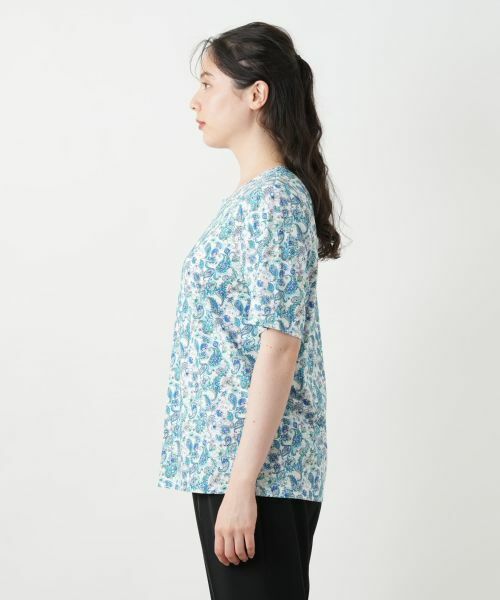 Leilian PLUS HOUSE / レリアンプラスハウス カットソー | ペイズリー柄カットソー【Leilian WHITE LABEL】 | 詳細11