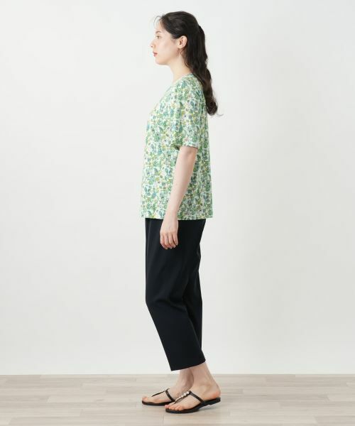 Leilian PLUS HOUSE / レリアンプラスハウス カットソー | ペイズリー柄カットソー【Leilian WHITE LABEL】 | 詳細2