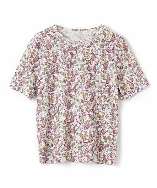 Leilian PLUS HOUSE / レリアンプラスハウス カットソー | ペイズリー柄カットソー【Leilian WHITE LABEL】 | 詳細20
