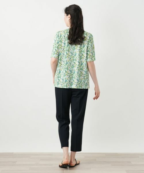 Leilian PLUS HOUSE / レリアンプラスハウス カットソー | ペイズリー柄カットソー【Leilian WHITE LABEL】 | 詳細3