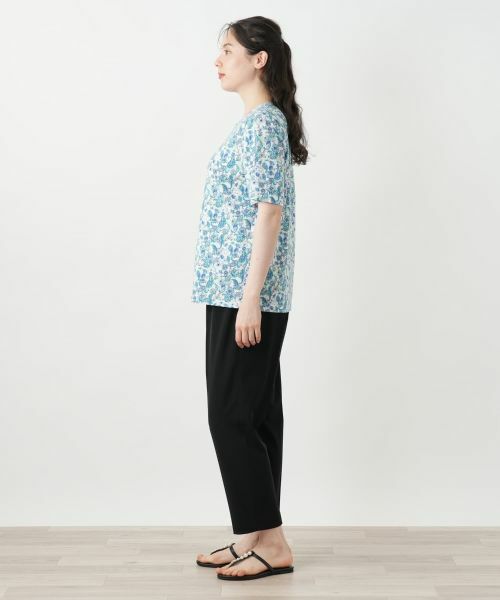 Leilian PLUS HOUSE / レリアンプラスハウス カットソー | ペイズリー柄カットソー【Leilian WHITE LABEL】 | 詳細8