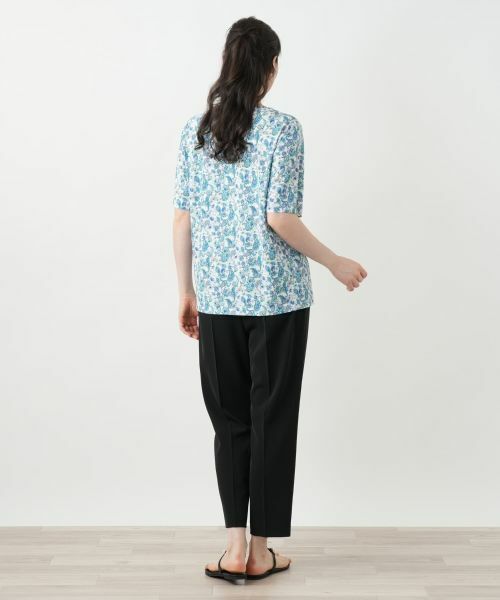 Leilian PLUS HOUSE / レリアンプラスハウス カットソー | ペイズリー柄カットソー【Leilian WHITE LABEL】 | 詳細9