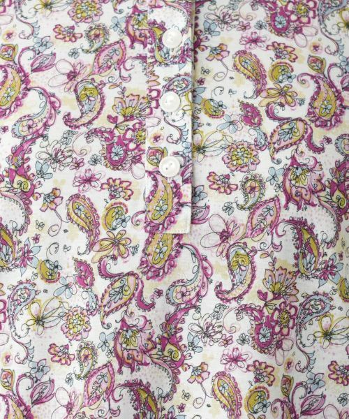 Leilian PLUS HOUSE / レリアンプラスハウス ポロシャツ | ペイズリー柄カットソー【Leilian WHITE LABEL】 | 詳細18